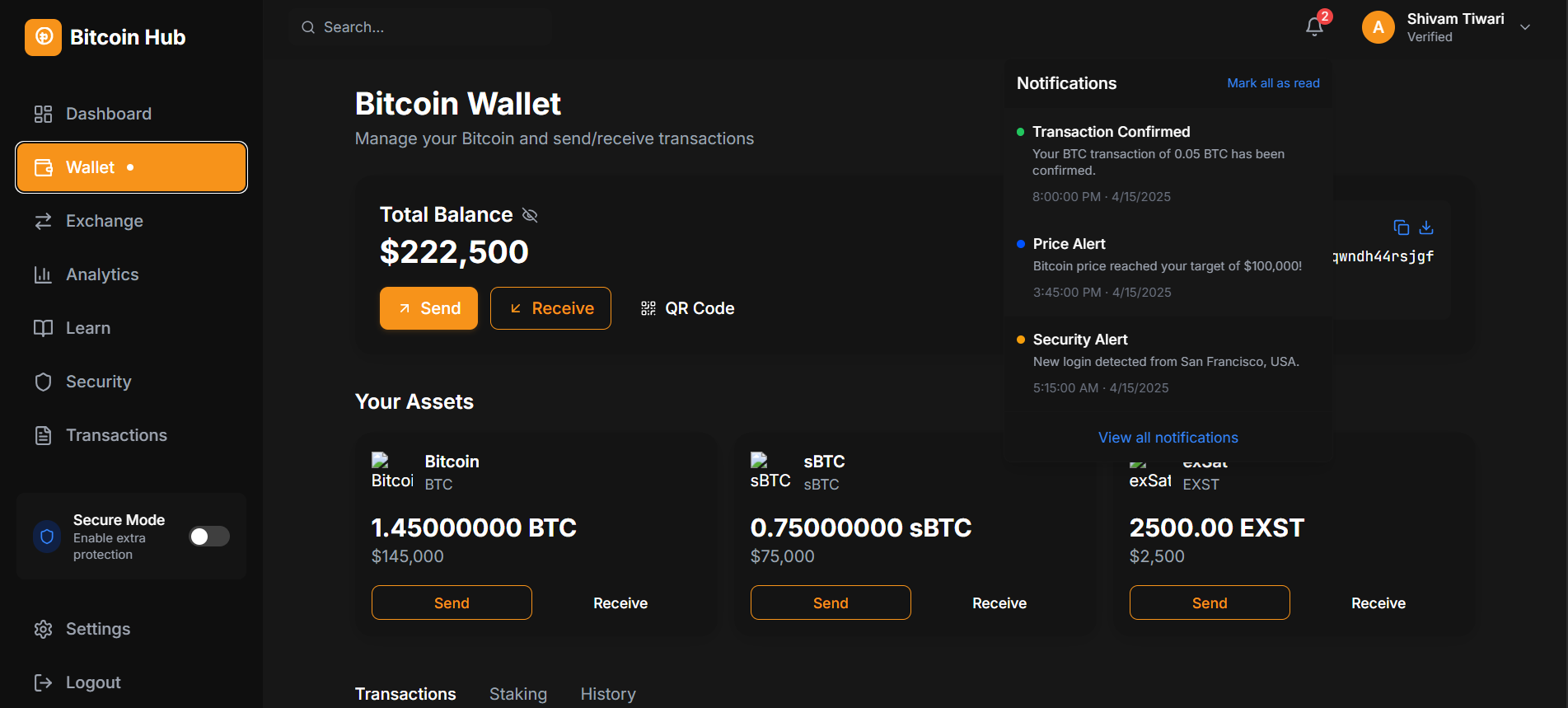 Bitcoin Hub Snapshot 2